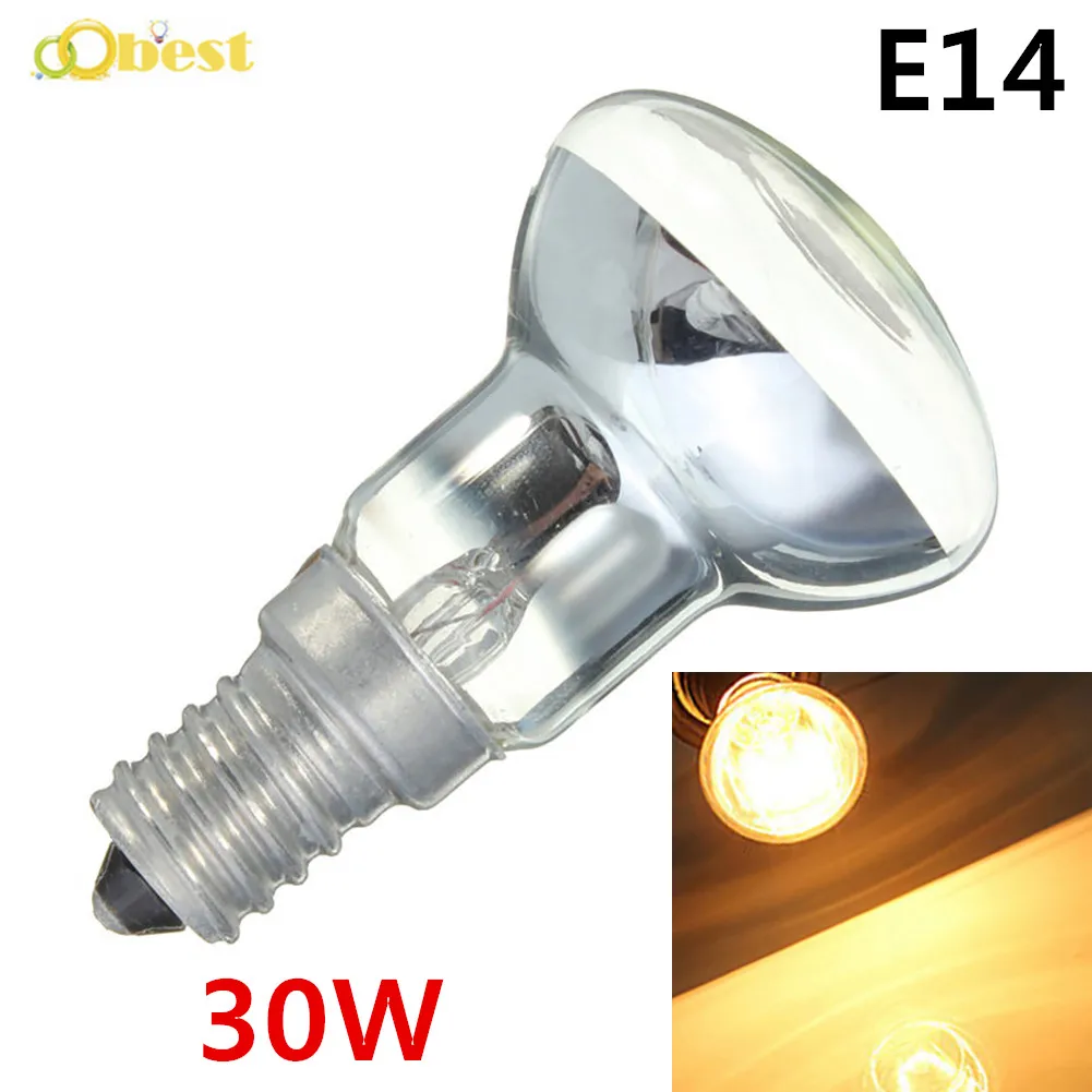 

Edison Lamp Bulb 30W E14 Light Holder R39 Reflector Spot Light Bulb Lava Lamp Incandescent Vintage Decor Lamp Home Decoration