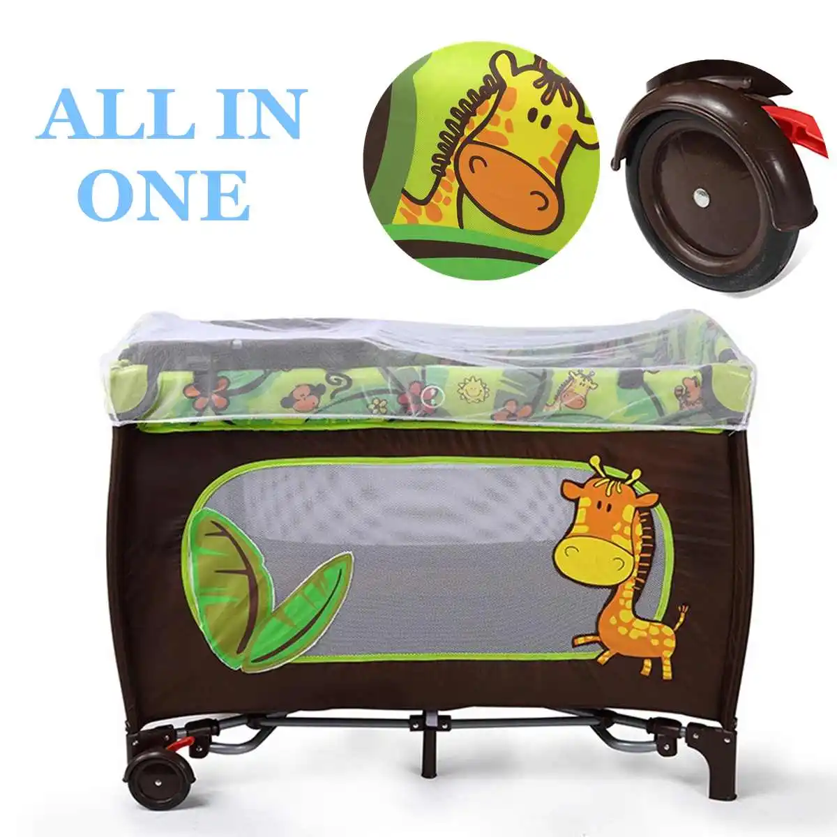 spesifikasi Multifungsi Portabel Lipat Boks Bayi Permainan Bed Perjalanan Tidur Tidur Boks Bayi Keranjang Furniture dengan Net 104X78X76 Cm Harga Multifungsi Portabel Lipat Boks Bayi Permainan Bed Perjalanan Tidur Tidur Boks Bayi Keranjang Furniture dengan Net 104X78X76 Cm