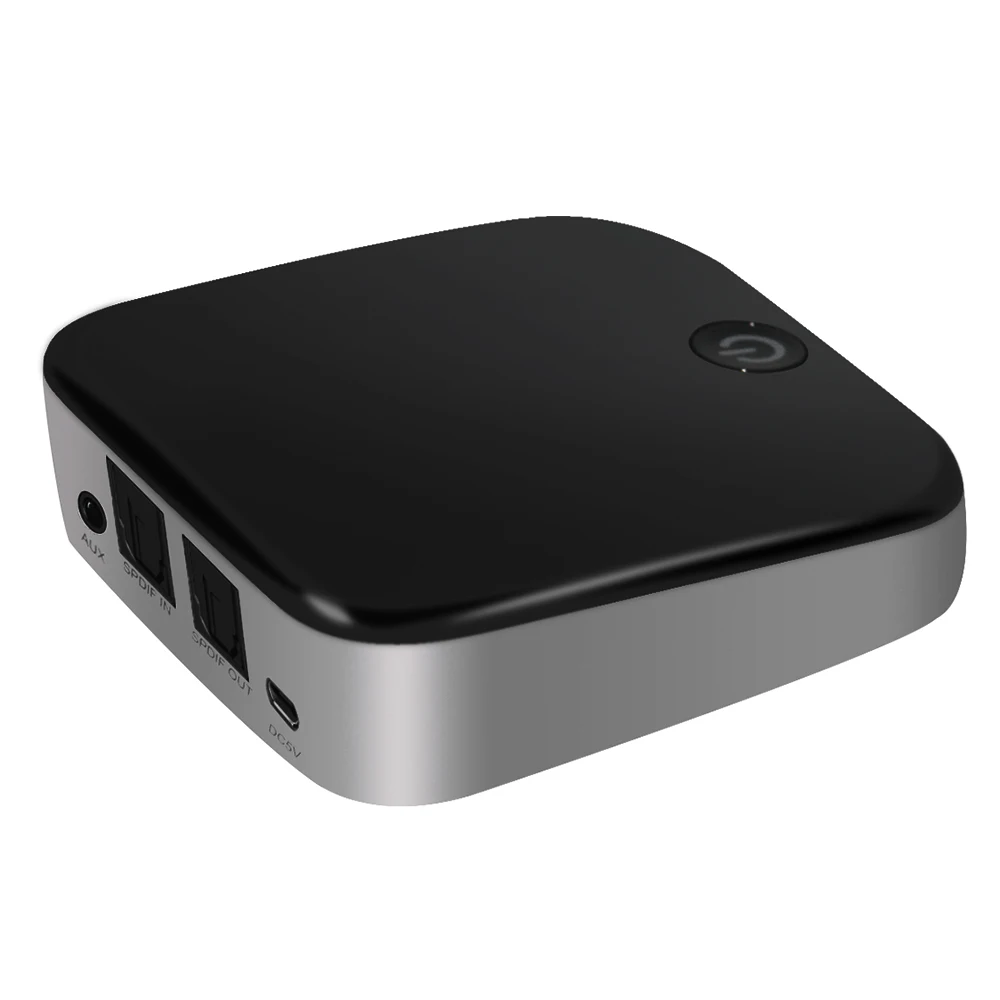 Bluetooth 4.1 Transmitter &amp Receiver 2 in 1 Wireless Stereo Audio Adapter with Optical Toslink / SPDIF Aux 3.5mm Support apt-x |