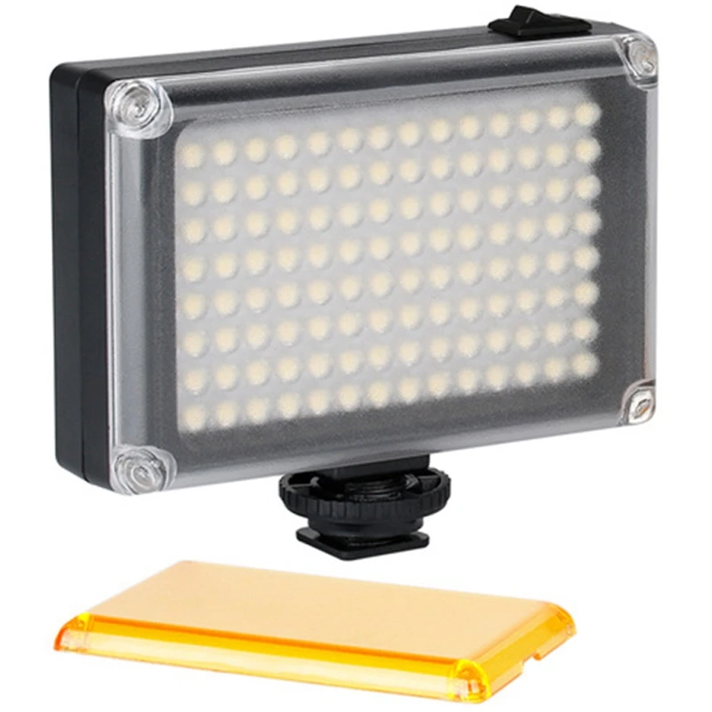 Ulanzi 112 Led Диммируемый видео свет перезаряжаемый Panal (белый и теплый свет) для Dslr