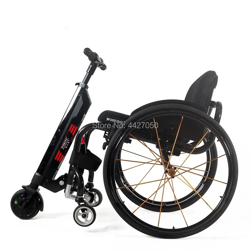 

Free shipping ONLY DELIVERY TO Australia 36v 8-inch wheelchair trailer mini ultra-light electric handbike