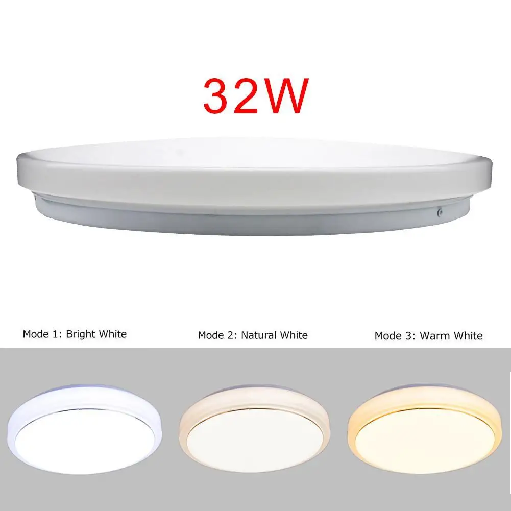 

32W 48W Round LED Ceiling Panel Down Lights Bulb Slim Lamp Fixture Home Light