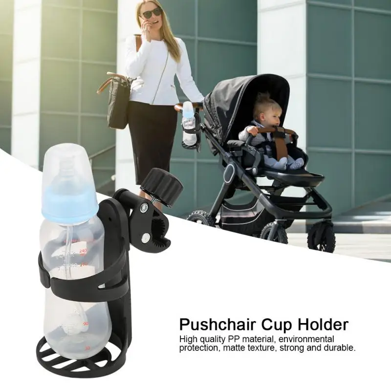 Universal Baby Stroller Cup Holder Rotatable Holder Baby Bottles Rack For Baby Cup Bottle Holder
