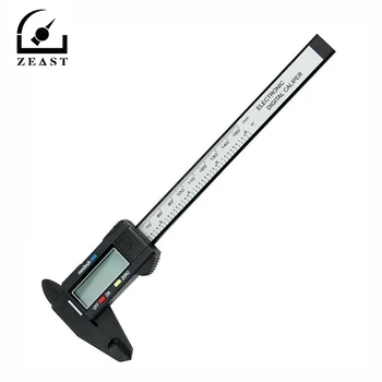 

6inch 150mm electronic digital caliper ruler carbon fiber composite vernier