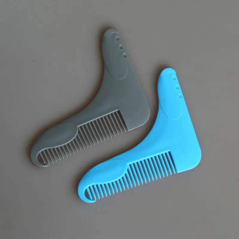 Борода Бро-борода мужчин формирование гребень инструмент для идеальных линий резки шаблон T