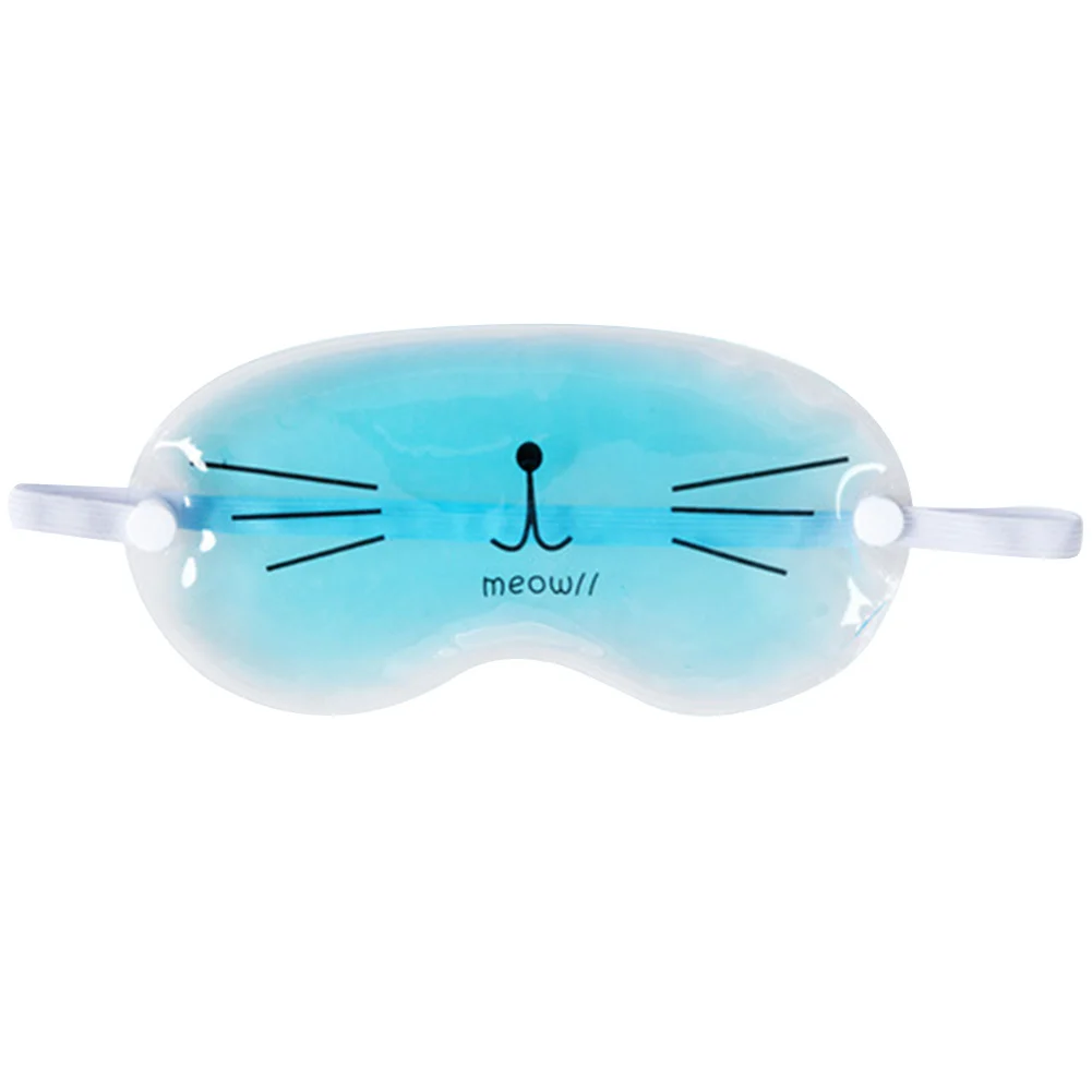 

Cooling Ice Pack Summer Transparent Sleep Ice Cartoon Gel Relieve Fatigue Eye Mask Eye Care