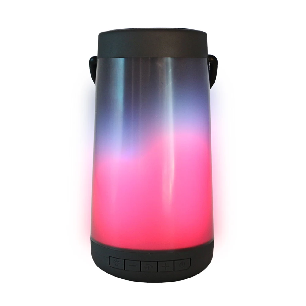 

NewRixing NR - 2000 Portable LED Wireless Bluetooth Stereo Speaker Camping Lamp 2000mAh TWS Surround Speaker FM radio