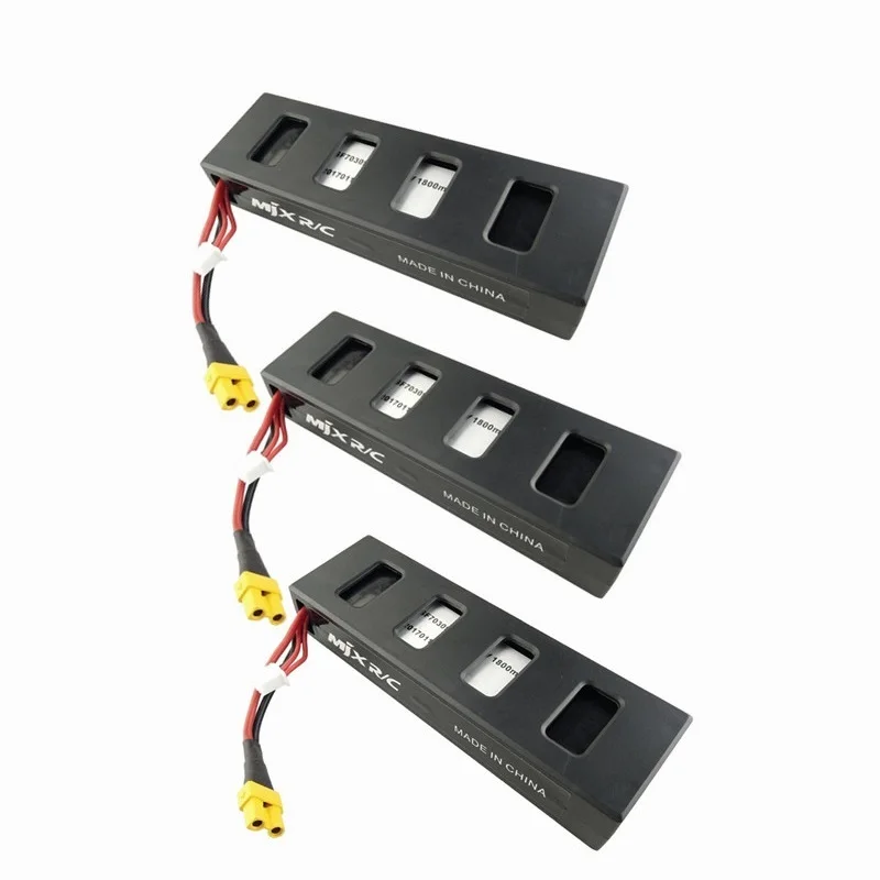 

Original Battery For MJX R/C Bugs 3 7.4V 1800mah 25C Li-po Battery for MJX B3 RC Quadcopter Drone Spare Parts Accessories 3pcs