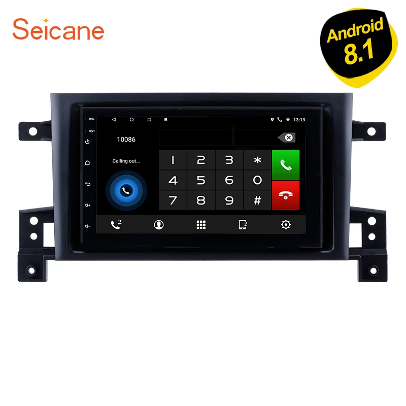 Автомагнитола Seicane 2DIN 7 дюймов Android 8 1 для Suzuki SX4 2006 2007 2008 2009 2010 2011 2012 мультимедийный