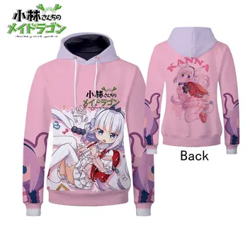 

Hot Kobayashi-san Chi no Maid Dragon Ma Miss Kobayashi's Dragon Maid Cosplay Hoodies Standard Hooded Winter Unisex Sweatshirts