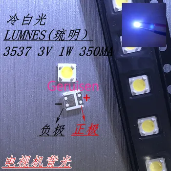 

500PCS LUMENS LED 3535 3537 LED TV Backlight High Power 1W 3V LED Backlight Cool white For LED LCD TV Backlight Application 4D