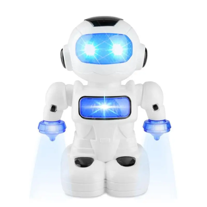 Smart RC Robot Toy Kids Sound Light Electric Robot Model Action Figure Toy Intelligent Educational Birthday Gift Gesture Control
