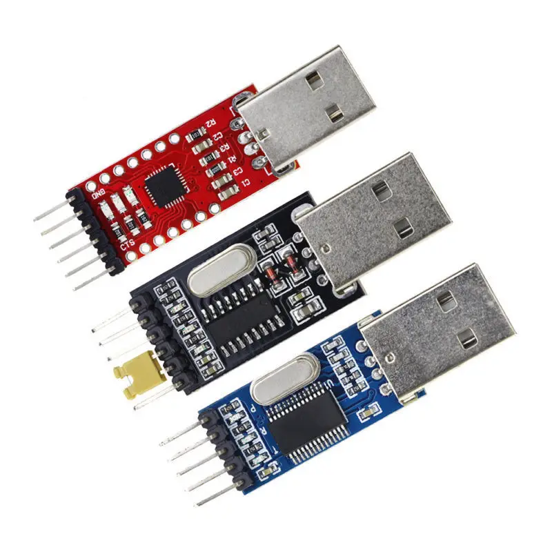 PL2303 CP2102 CH340G модуль USB к TTL адаптер с 4 Pin DuPont комплект шлангов