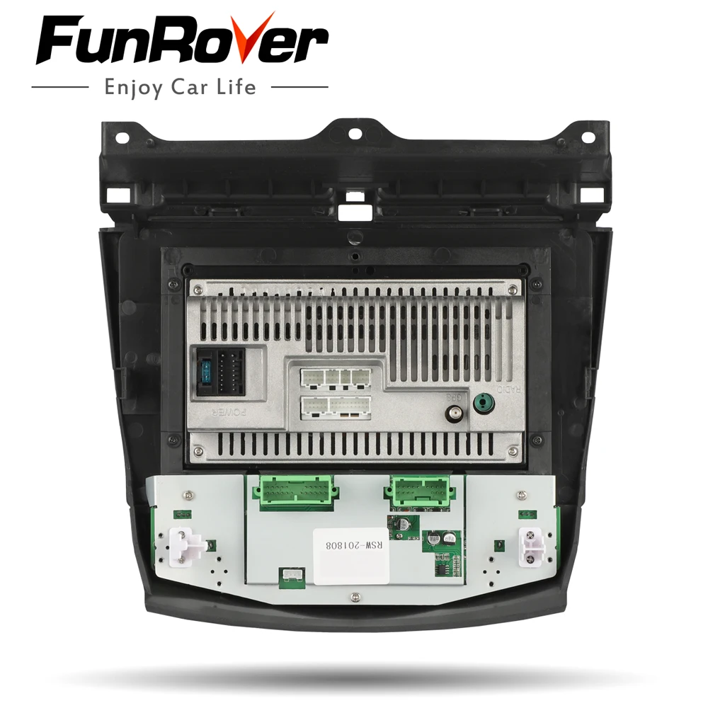 Funrover auto Radio Multimedia Android 8,0 para Honda Accord 7 2003-2007 coche dvd estéreo de audio player navegación gps wifi RDS 2din