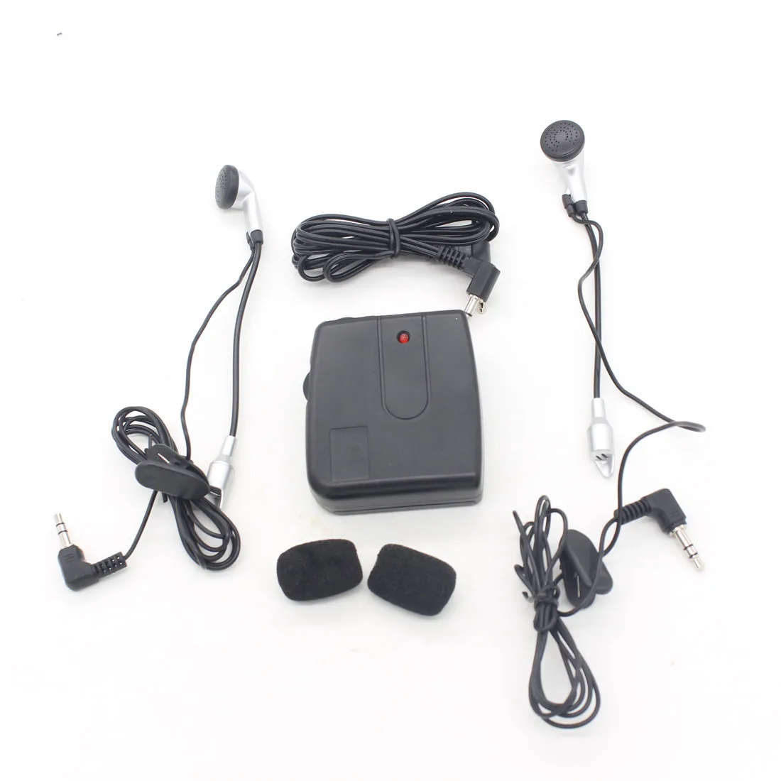 

Dongzhen Compact Motorcycle Wired Talkie Portable Headset Intercom Motorcycle Headphone Interphone for Driver Rider