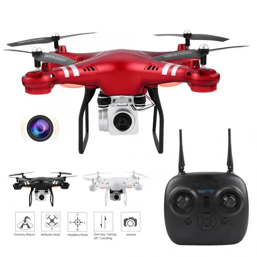 

Remote Control Quadcopter FPV Wifi Transmission HD 5MP Camera Altitude Hold RC Drone Toy