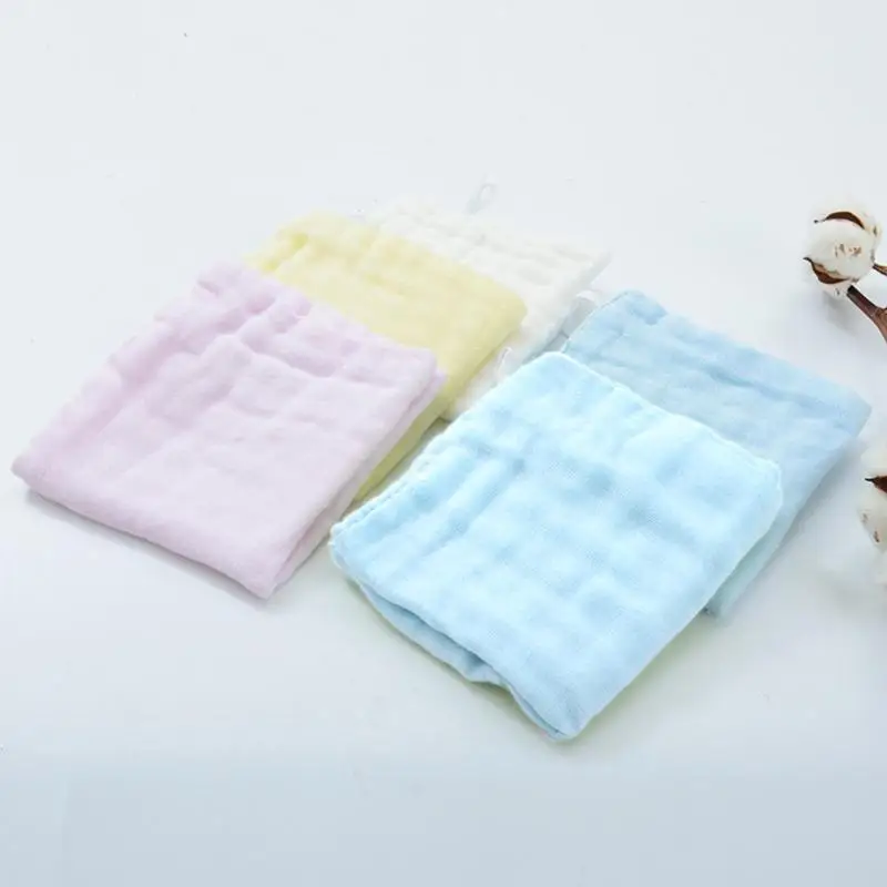 Детское банное полотенце, однотонное мягкое полотенце для душа из микрофибры, полотенце для лица, носовой платок, мягкое Хлопковое полотенце для малышей, многоразовое полотенце