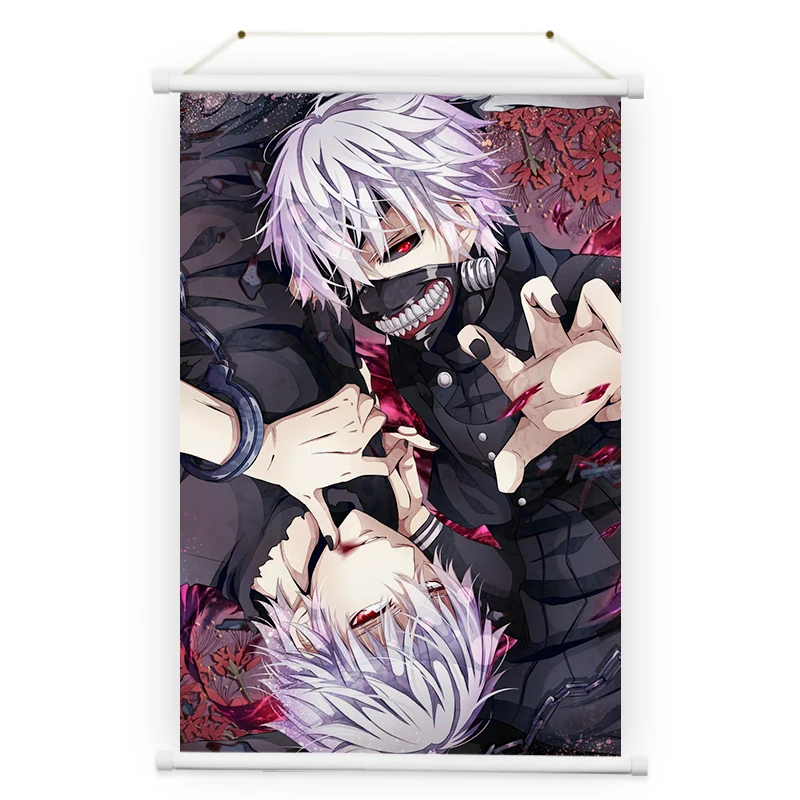 

Japanese Anime Tokyo Ghoul characters Wall Scroll Poster