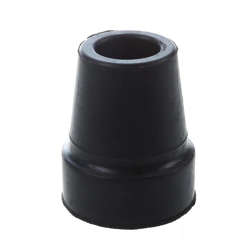 19 мм 3/4 "черная резиновая устойчивость к скольжению подпорка вставка костыль наконечник