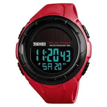 

SKMEi Sports Men's Watch Digital Outdoor Solar Waterproof Luminous Electronic Watch 1405