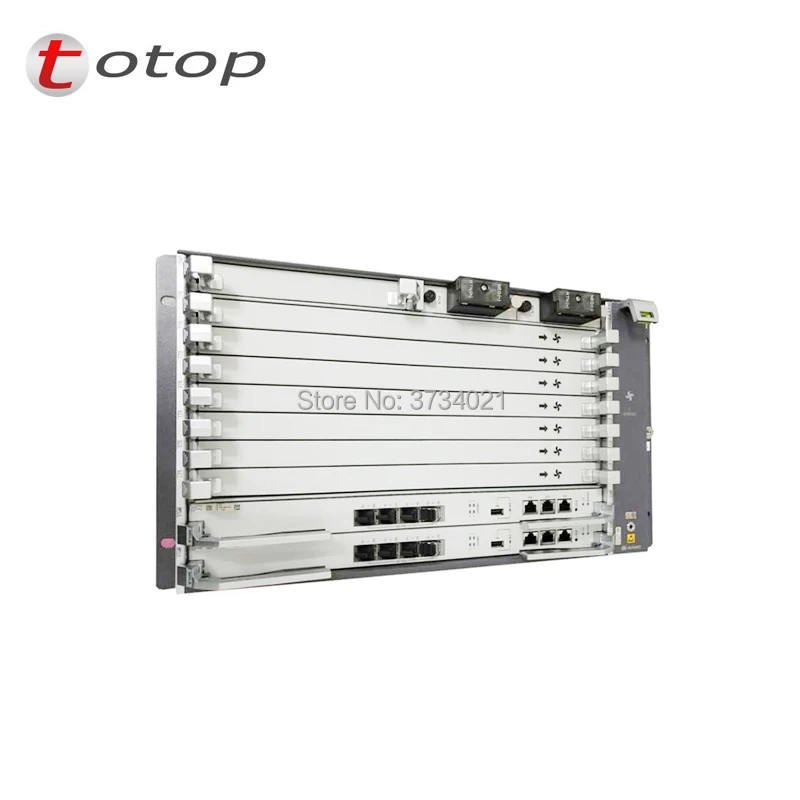 Оригинальный huawei OLT MA5800 X7 шасси + 2 * MPLA PILA 1 FMLA 10GE FTTH EPON GPON Opitcal линейный терминал