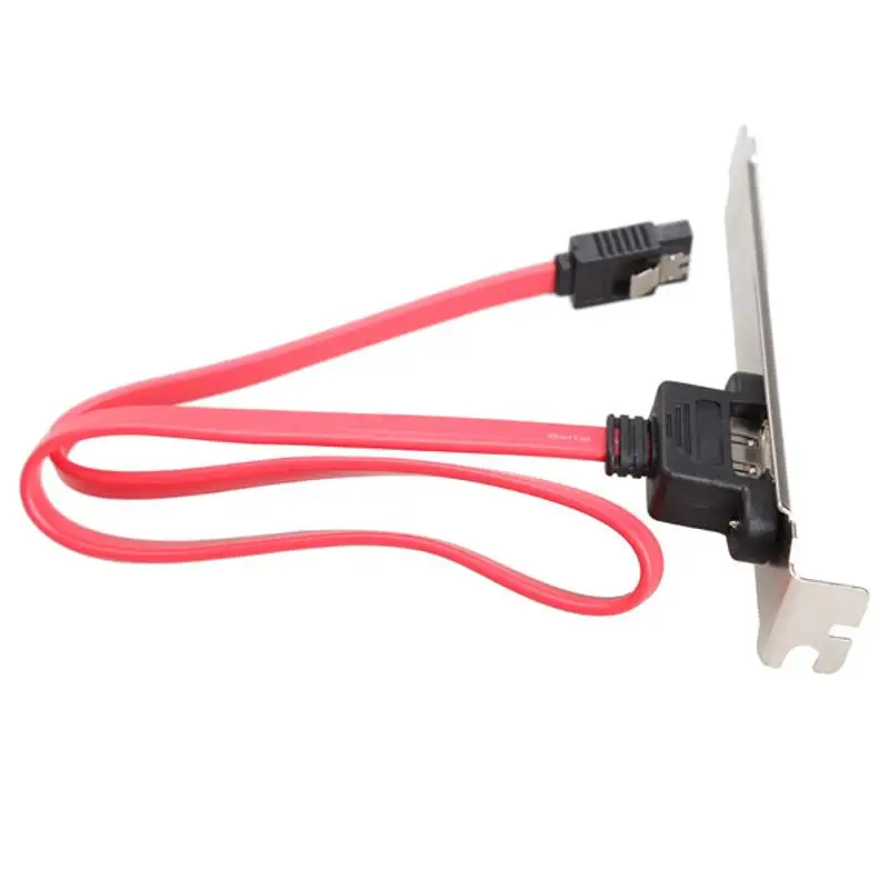 PCI Slot Cable Bracket Support For Internal SATA to ESATA External