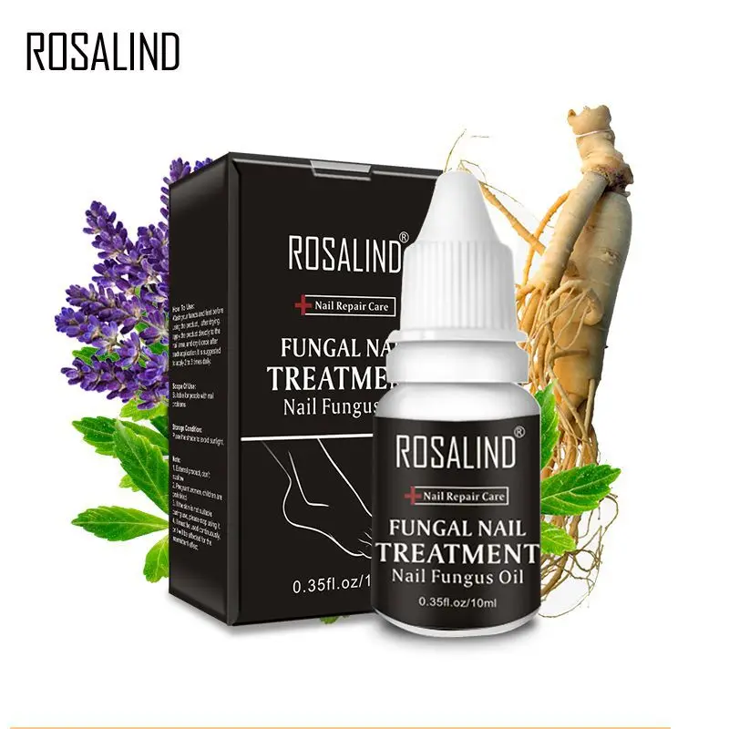 ROSALIND 10 мл Масло для кутикулы ног грибка лечения Ногтей противогрибковые средства