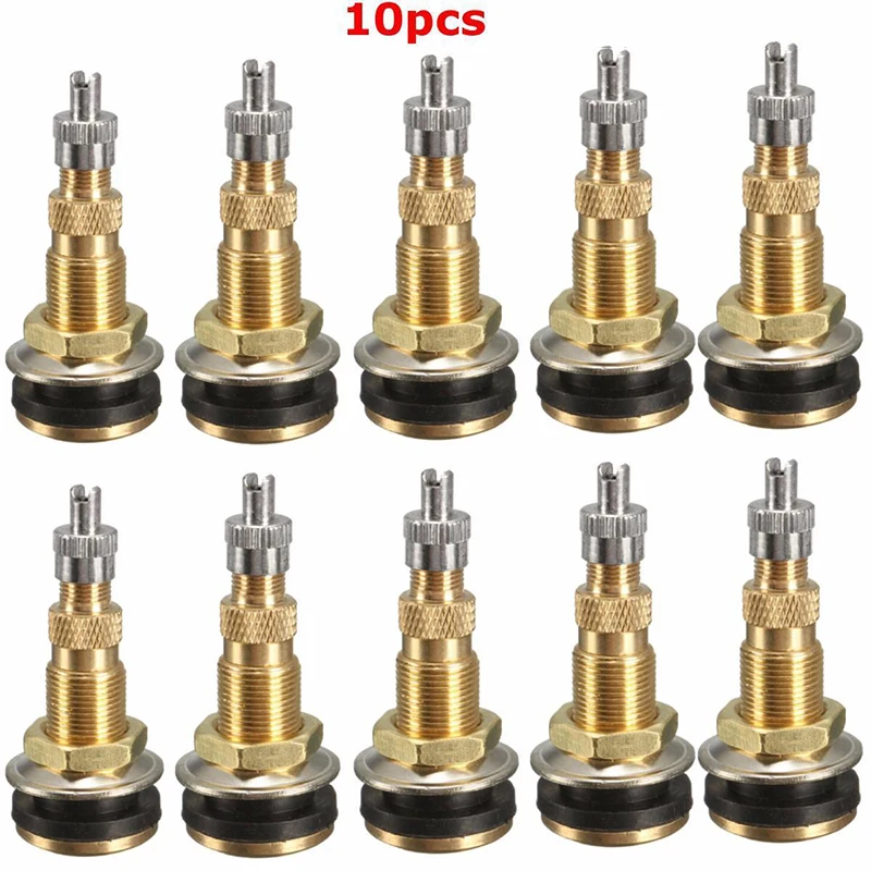 

10pcs TR618A Air-liquid Standard Tyre Valves Fits for 5/8 Rim Hole NEW
