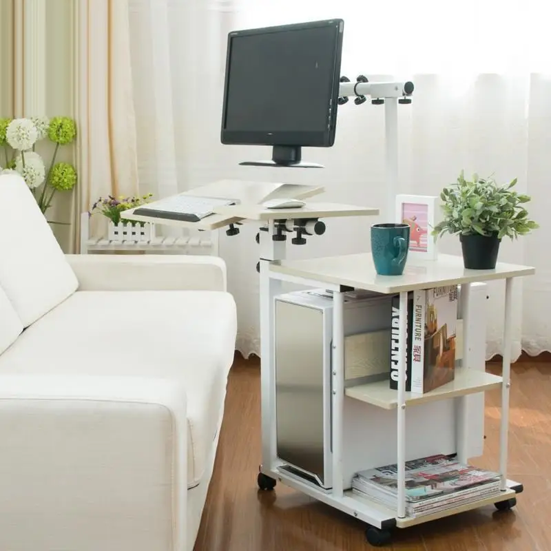 Escrivaninha Mueble Portatil Escritorio دي Oficina Biurko منضدة للسرير ميسا قابل للتعديل كمبيوتر محمول السرير مكتب مذاكرة طاولة حاسوب