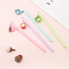 Стиль гелиевая ручка кофейная чашка подвеска Студенческая обучающая ручка с персонажами мультфильмов