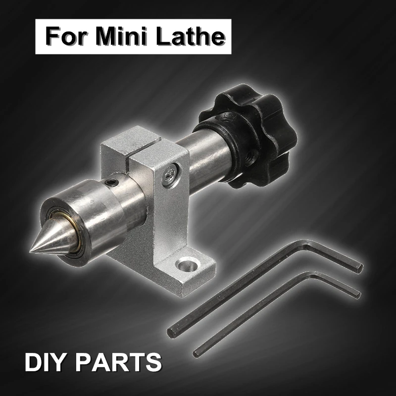

New Arrival 2018 Adjustable Double Bearing Live Centre Revolving Centre With Wrench for Mini Lathe Machine DIY Accessories