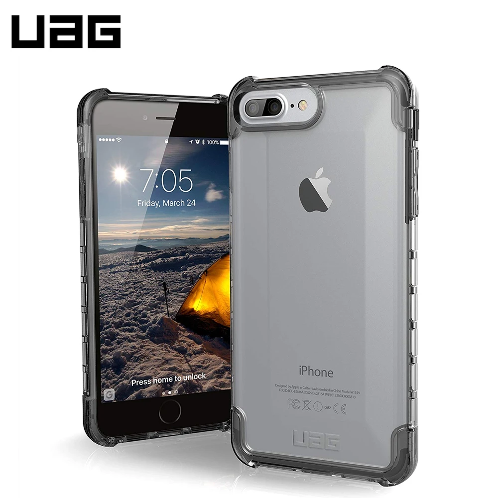 Защитный чехол UAG Plyo для iPhone 8/7Plus ash (grey