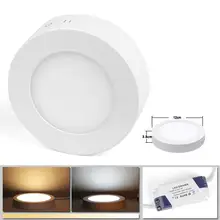 Dimmable Led Panel Light Round Ceiling Lamp Direct Installation 6W Warm Painel Led Lighting For Indoor Living Room Bathroom Dimmable Led Panel Light Round Ceiling Lamp Direct Installation 6W Warm Painel Led Lighting For Indoor Living Room Bathroom