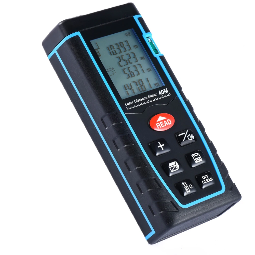 

40m 60m 80m Handheld Digital Laser Distance Meter Rangefinder Laser Range Finder Area Volume Measurement