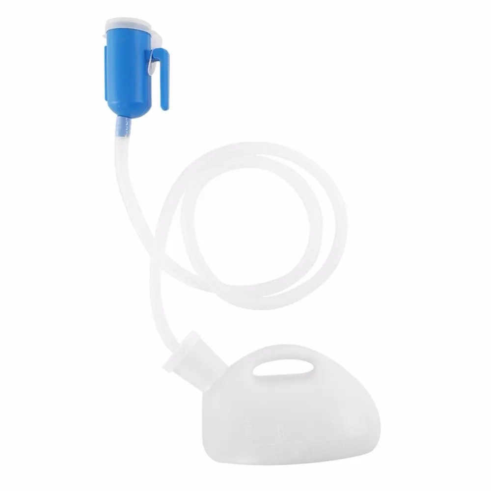 

2000ML Portable Baby Toilet Trainer Leakproof Urinal Chamber Pot Urine Toilet Trainer Potties With Hose For Men Elder Children