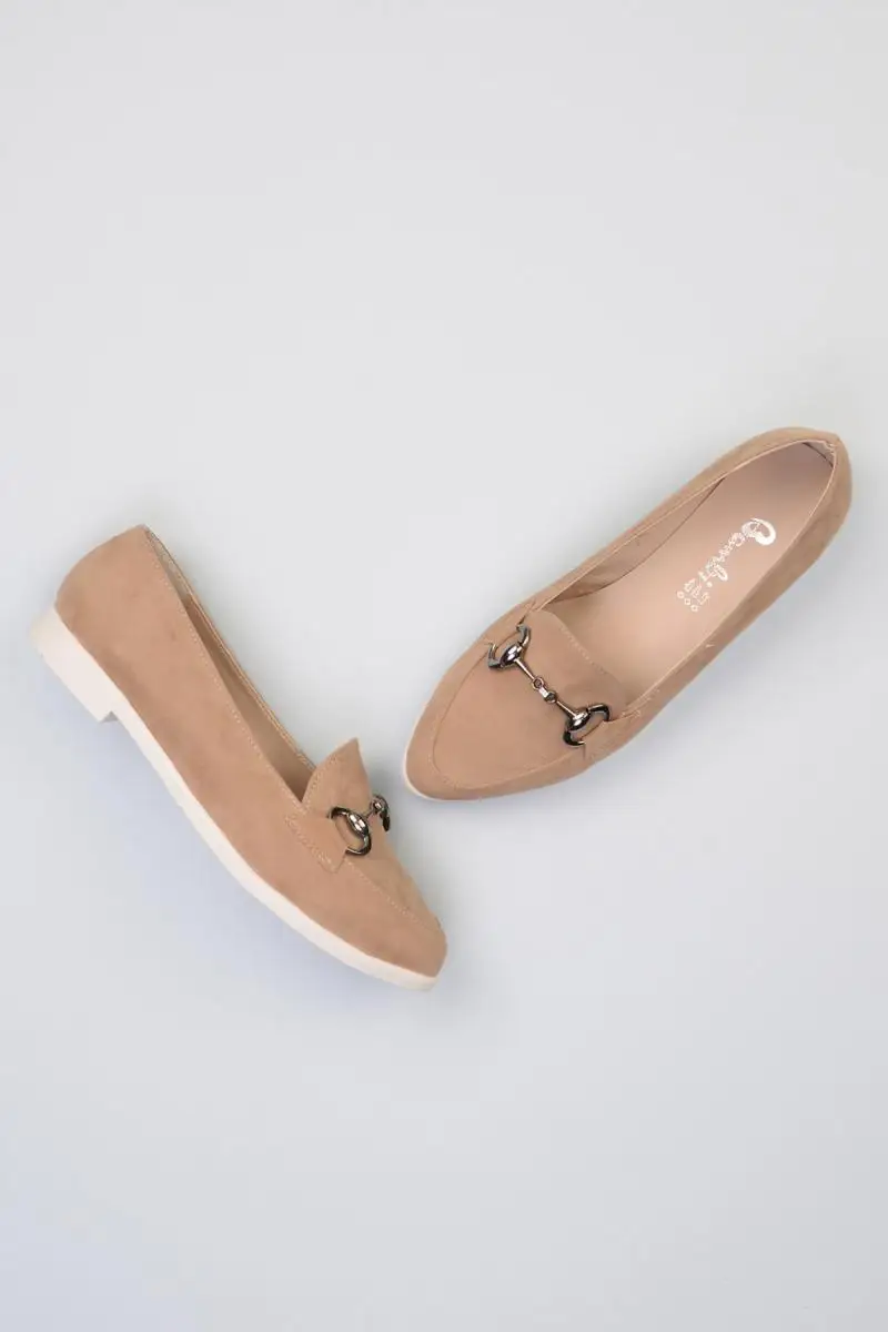 

Bambi Dark Beige Women 'S Loafer F0331180472