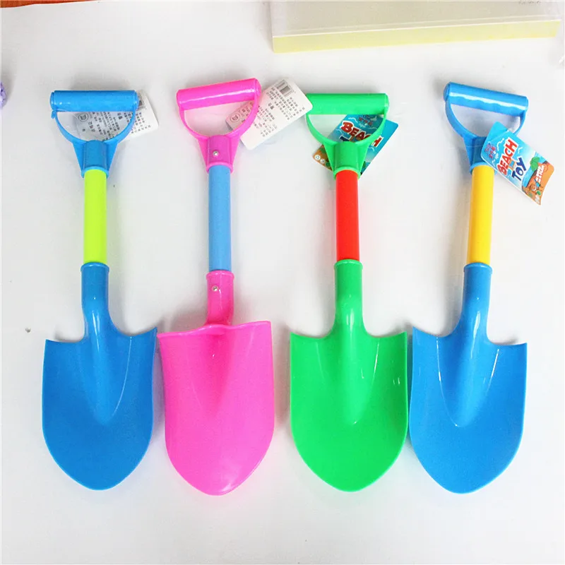 

Sand Beach Shovel Toys Children Colored Plastic Shovel Model for Kids Outdoor Fun Beach Tool Demountable Toy