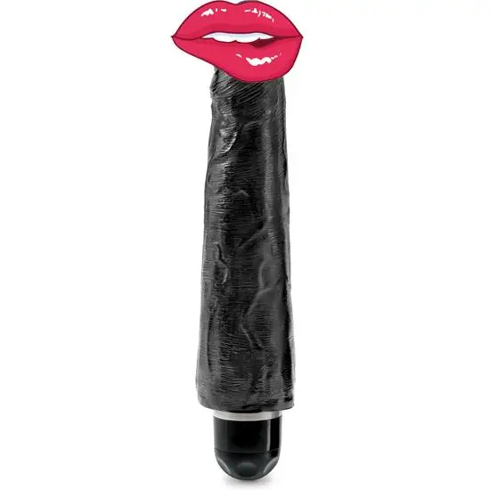 King Cock 9 Vibrator Stiffy Black Consolator Dildo | Красота и здоровье