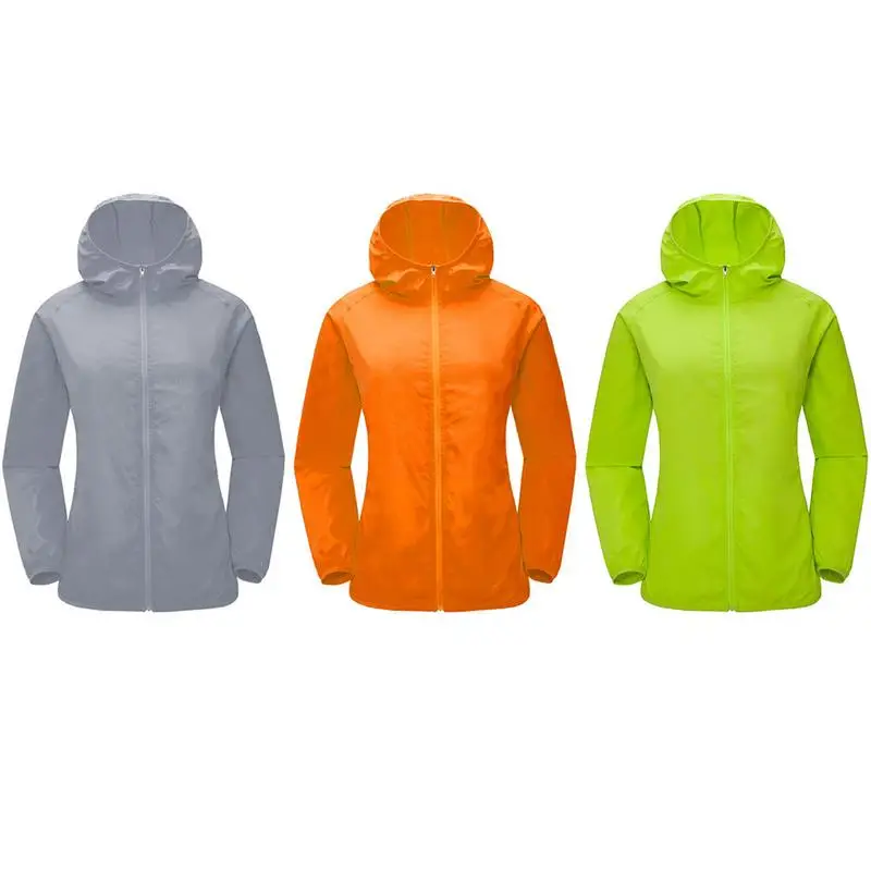 

Outdoor Spring Sunscreen Clothes For Men And Women Quick-drying Sports Windshirts With Light Weight And Easy Portability
