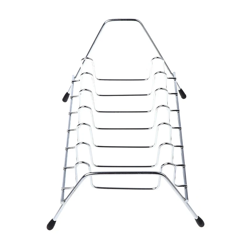 

Promotion! Home Stainless Steel Vertical Dish Bowl Drying Rack Water Drain Storage Holder