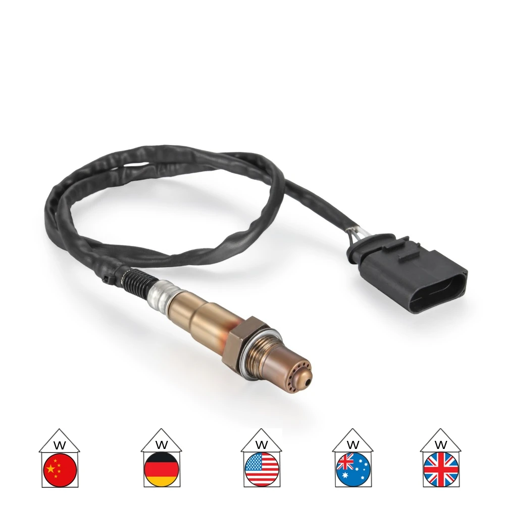 REAR 4 WIRE UNIVERSAL O2 LAMBDA SENSOR FOR SEAT AROSA VW LUPO POLO 1.4 1.6 1.0