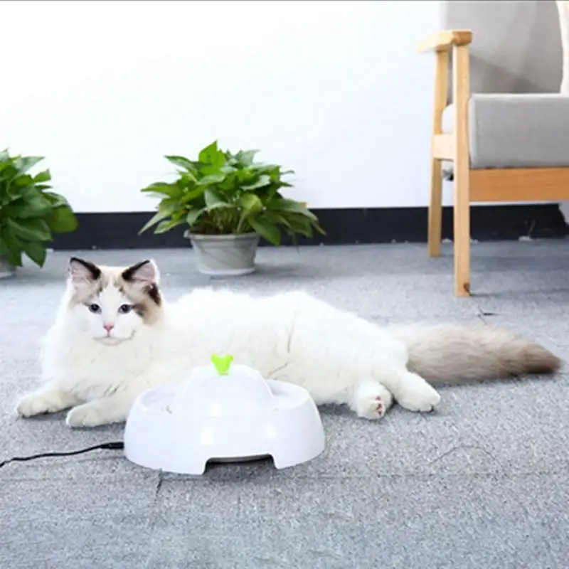 Pet Oxygen Water Dispenser Automatic Circulating Water Spray Drinking Fountain with Smart Filter