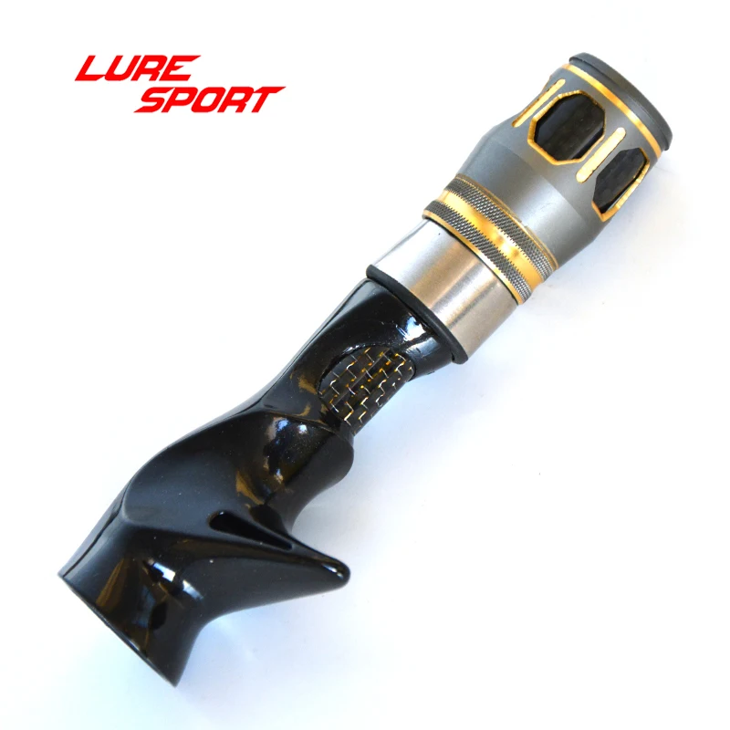 LureSport 2 шт. ACS16 черная краска катушкодержатель алюминиевые золотые/серые