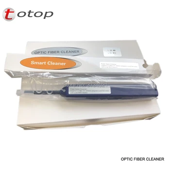 

10Pcs/Box 1.25mm LC fiber optic cleaning pen One click LC MU fiber clean pen universal fiber optic connector cleaning tool