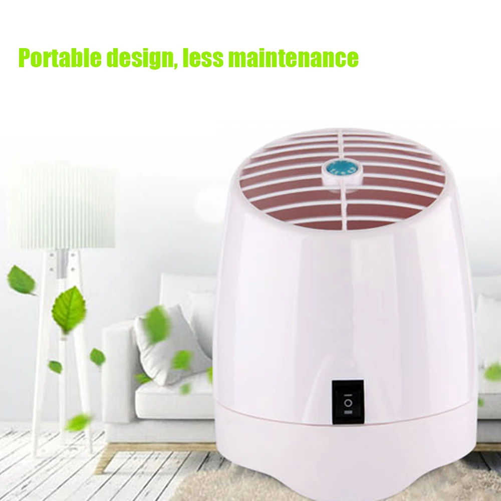 

Mini Home Office With Aroma Diffuser Smoke Abatement Remove Formaldehyde Sterilization Ozone Generator Negative Ion Air Purifier