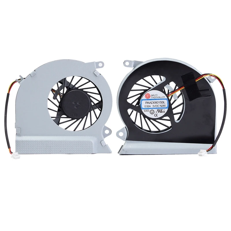 5 فولت 0.55A وحدة المعالجة المركزية الكمبيوتر المحمول التبريد مروحة 3 دبابيس ل MSI GE70 MS-1756 MS-1757 محمول PAAD06015SL N285 جديد برودة مروحة ل MSI