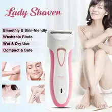 Женский прибор для удаления волос влажный сухой Триммер электрический Аккумуляторный Эпилятор руки и ноги влажный сухой эпилятор для тела Бикини безболезненный