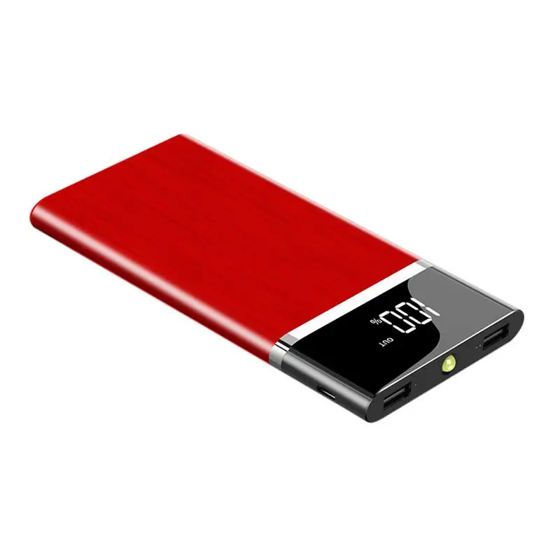 

Large Capacity Alloy Mobile Power Supply with LCD Display Power Bank