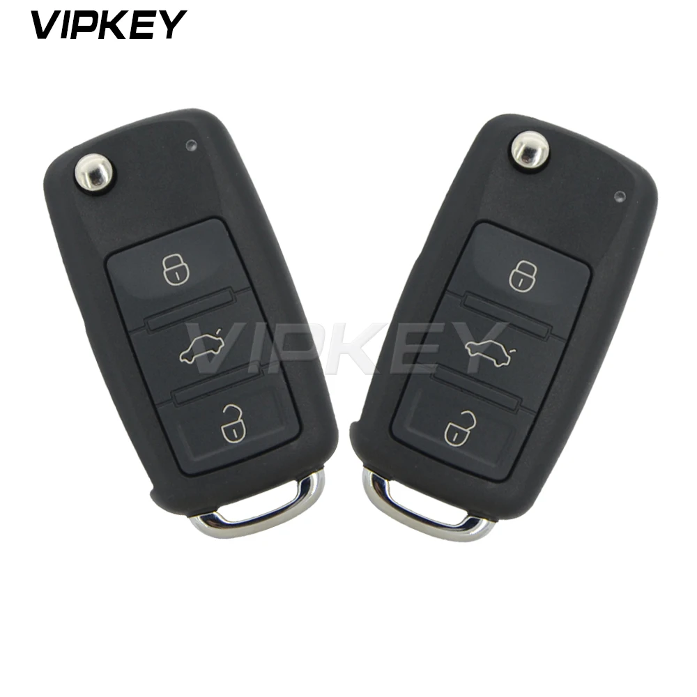 Remotekey 2pcs 3D0 959 753AA 3 Button 434Mhz 46 Chip 3D0 959 753AM For VW Touareg 2004-2011 3D0 959 753AK Car Remote Key