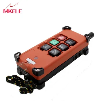 

AC 220V 380V 110V DC 12V 24V Crane Industrial Remote Control Wireless Transmitter Push Button Switch 1 transmitter 1 receiver